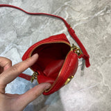 Refined Premium PU Leather Handbag - Signature Hardware Accents | Women's Designer-Inspired Purse #1045 - alternate angle view (image 8) of designer-inspired handbag