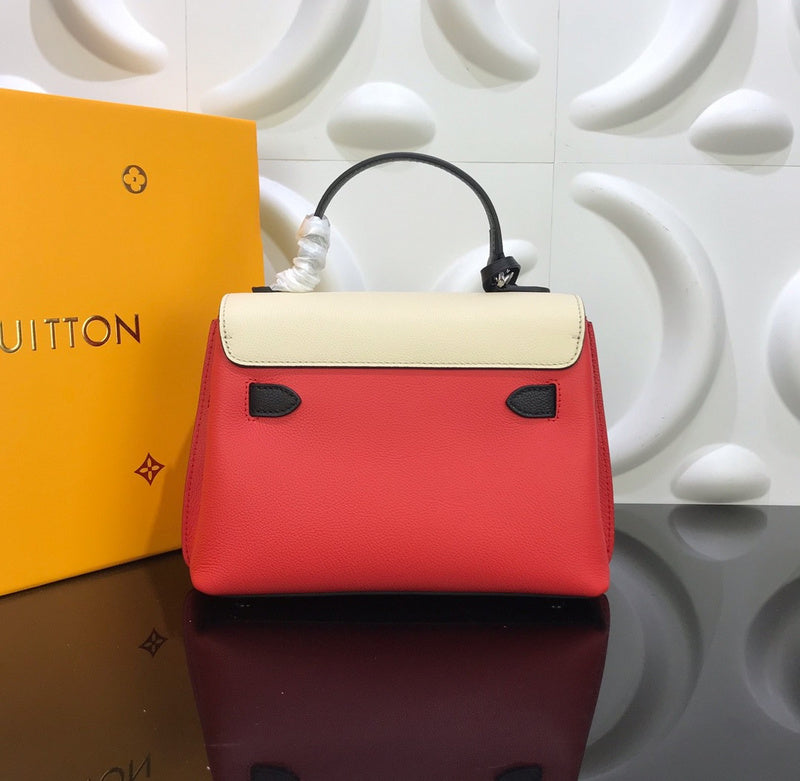 Interior view of polished refined women's handbag – women's statement bag