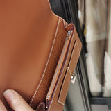  statement shoulder bag styled with outfit