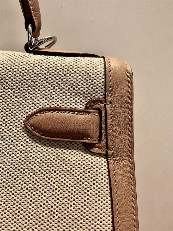  polished shopper bag detail view showing craftsmanship 8