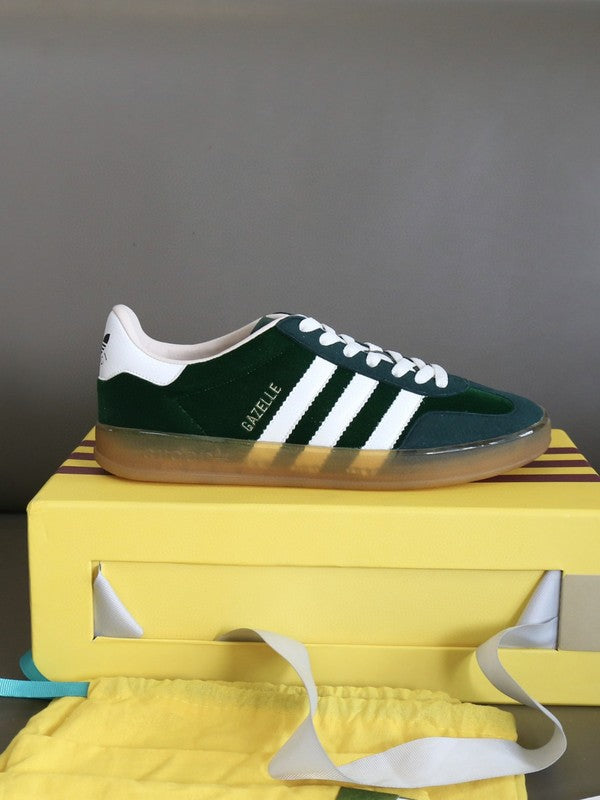Gucci muted earth tones luxury sneakers view 9 heritage-inspired look