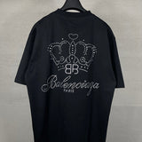Balenciaga t-shirt detail view — premium authentic designer style