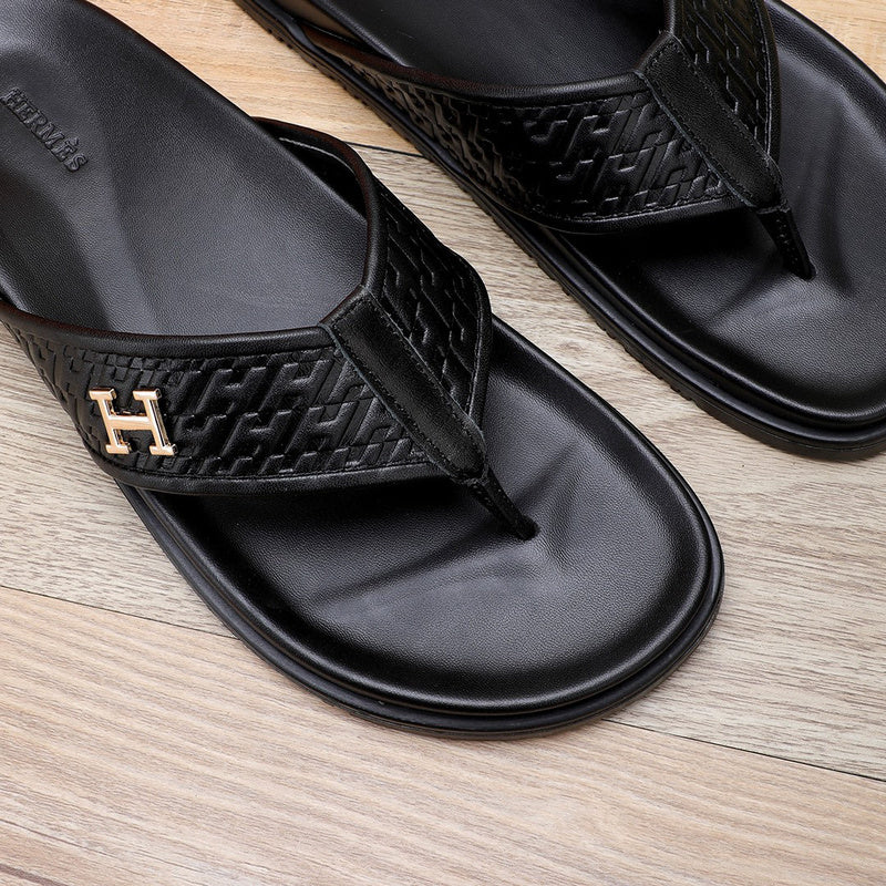 Hermès Chocolate Brown Slip-On Sneakers - Detail Shot of Craftsmanship