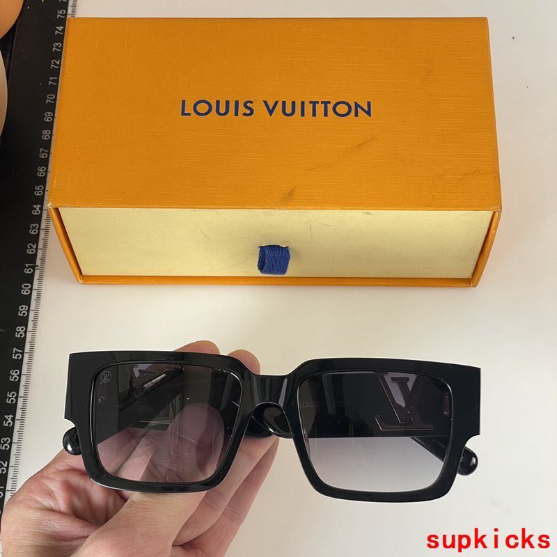 Front view of Louis Vuitton unisex sunglasses