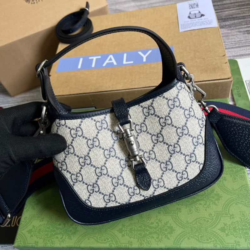 Front view of signature sleek women's handbag – women's designer-style accessory