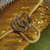 Back view of chic signature women's handbag – women's everyday handbag