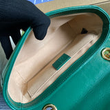 Side profile of sleek chic women's handbag – women's statement bag