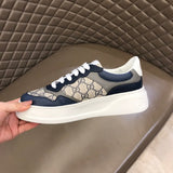Gucci neutral cream luxury sneakers view 9 breathable knit upper