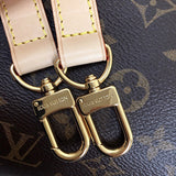Front view of signature statement women's handbag – women's luxury accessory