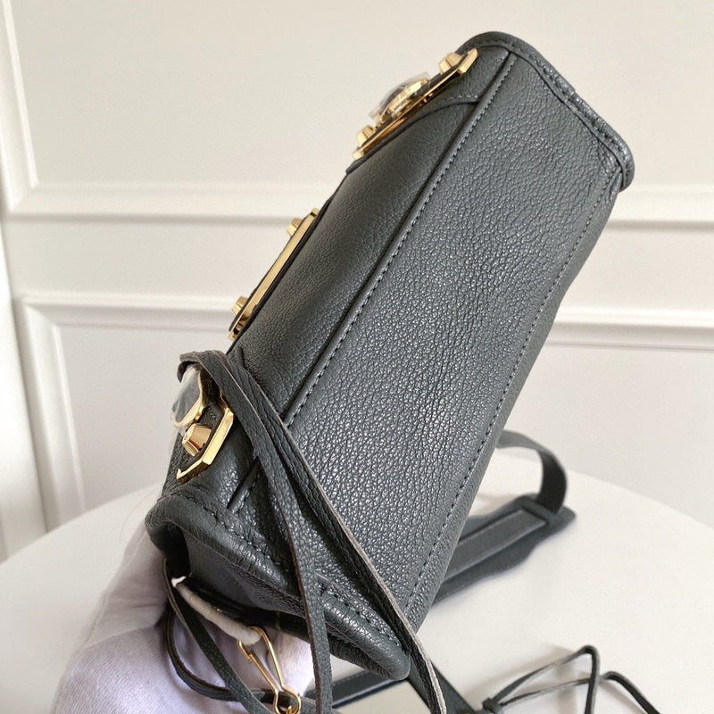 Zivas Charm Effortless Sophistication Statement Handbag (Signature Shape & Finish) – Styled Look
