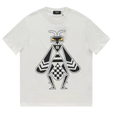 Side profile of Louis Vuitton cotton t-shirt with monogram-inspired silhouette
