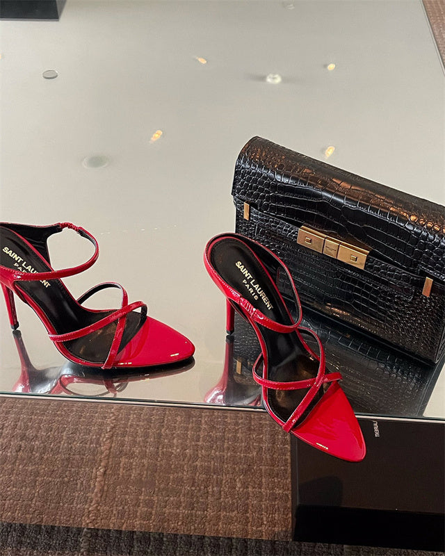 Saint Laurent luxury shoes back view — premium authentic designer style