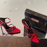 Saint Laurent designer shoes full view