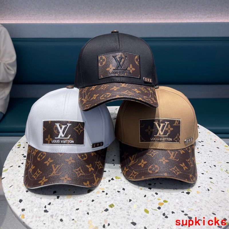 Side view of Louis Vuitton unisex cap