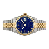Front view of Rolex men's watch