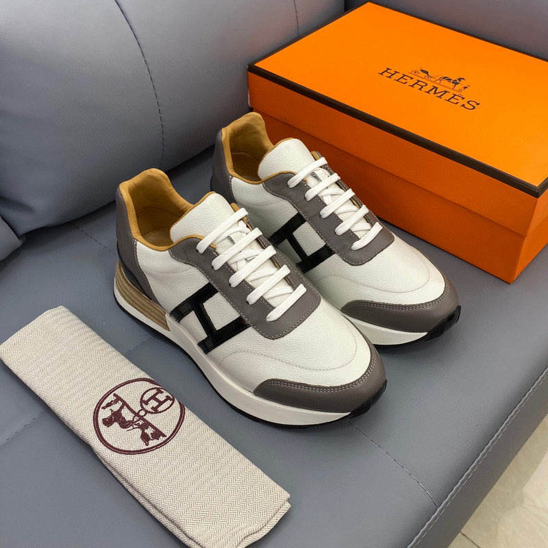 Hermes shoes Style 171 - logo and branding close-up
