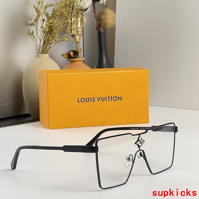 Front view of Louis Vuitton unisex sunglasses