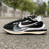 Nike Streetwear sneakers in neutral cream sleek tonal finish front view
