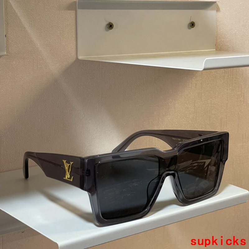 Side view of Louis Vuitton unisex sunglasses