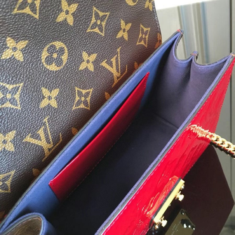 Back view of modern classic women's handbag – women's designer-style accessory