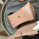 Top view of classic structured women's handbag – women's statement bag