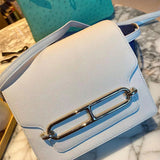 Close-up detail of fluid bag design