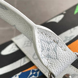  effortless structured bag detail view showing craftsmanship