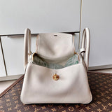  top-handle bag close-up of hardware and finish 23