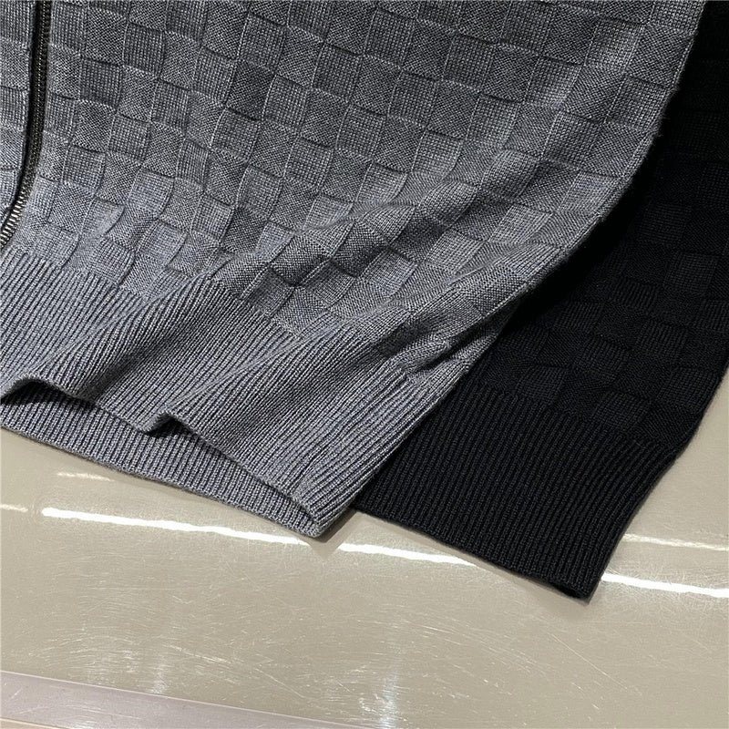 Side profile of Louis Vuitton luxury clothing with streetwear-inspired cut
