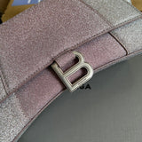 Front view of premium modern women's handbag – women's statement bag