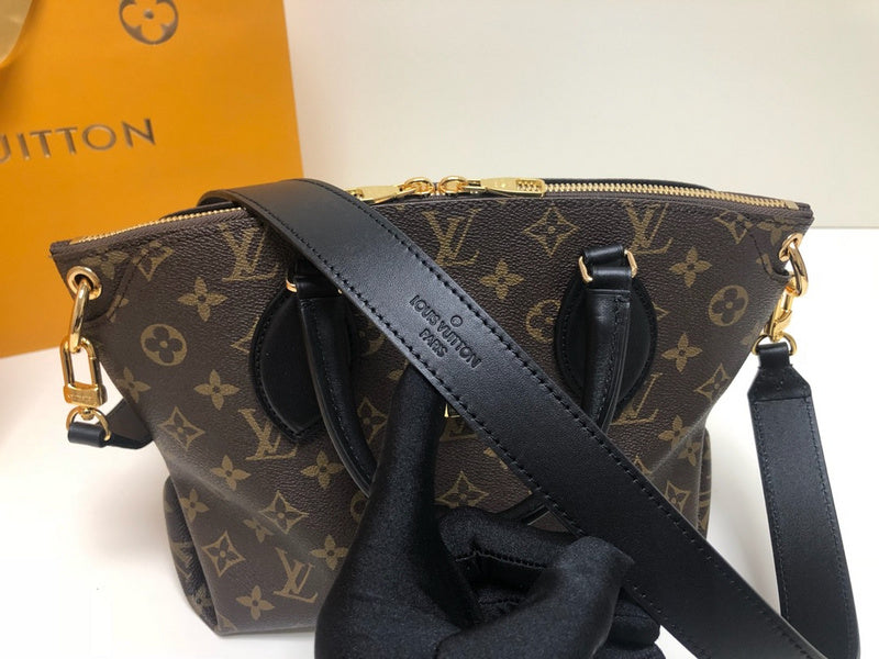 Top view of premium chic women's handbag – women's luxury handbag