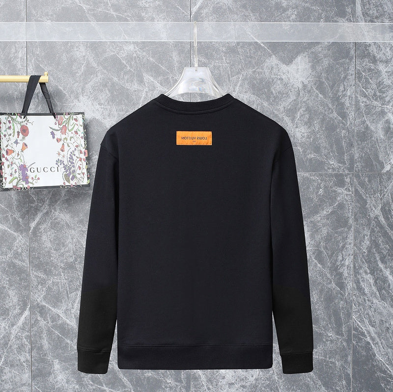 Side profile of Louis Vuitton luxury clothing with tailored silhouette