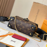  streamlined satchel styled with outfit