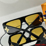Front view of Louis Vuitton unisex sunglasses