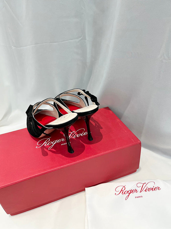 Roger Vivier luxury shoes side view — premium authentic designer style