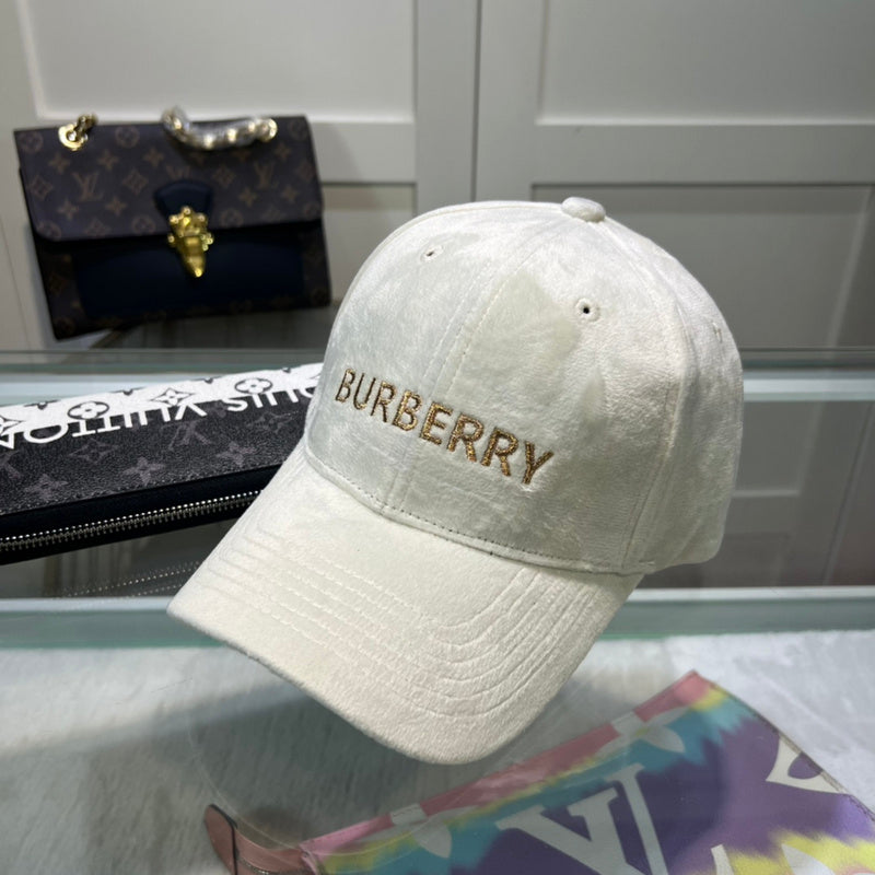 Lifestyle view of Burberry unisex cap