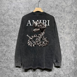 Amiri hoodie front view designer style