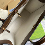 Interior view of sleek everyday-luxe women's handbag – women's everyday handbag