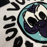 Front view of Louis Vuitton cotton t-shirt with label-forward styling