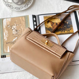  contemporary tote bag styled with outfit