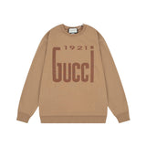 Back view of Gucci luxury clothing with contemporary cut