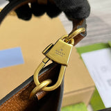Close-up detail of signature classic women's handbag – women's premium purse