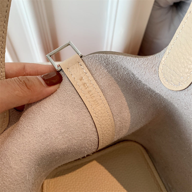 Interior view of sculpted premium bag
