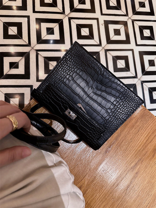 Interior view of sleek premium bag