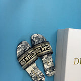 Dior Black Knee-High Boots - Front View