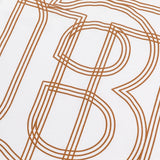 Burberry luxury t-shirt detail shot