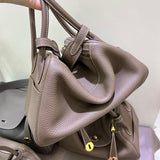 Statement handbag styled for everyday wear
