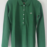 Back view of Lacoste luxury clothing with logo-detail design