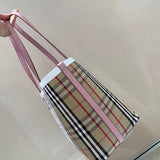 Polished Vegan Leather Handbag - Modern Structured Build | Women's Luxury Handbag #1078 - back view (image 4) of designer-inspired handbag
