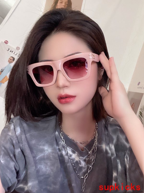 Side view of Louis Vuitton unisex sunglasses